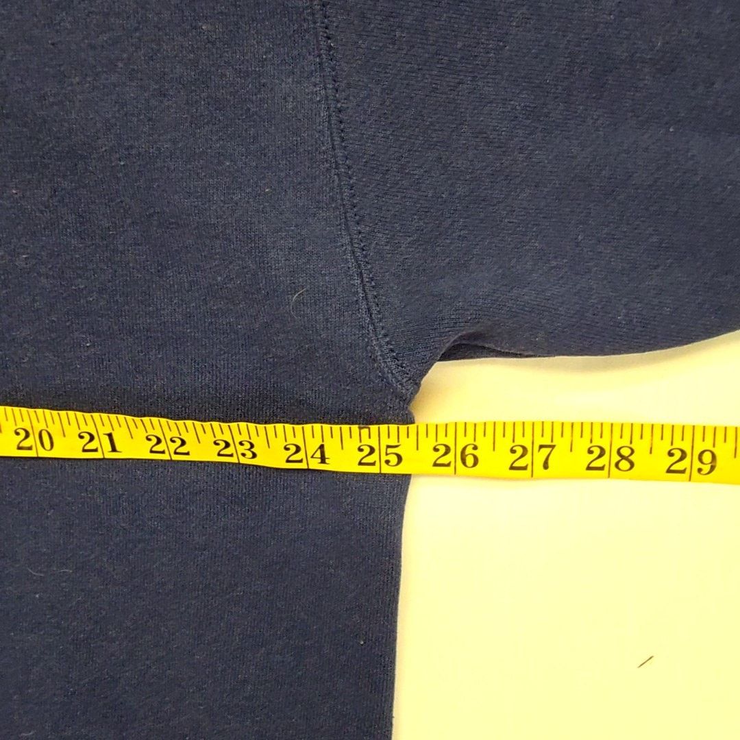 Tultex Vintage Blank Sweatshirt Navy Blue Tultex XL Crewneck 90s Size US XL / EU 56 / 4 - 9 Thumbnail