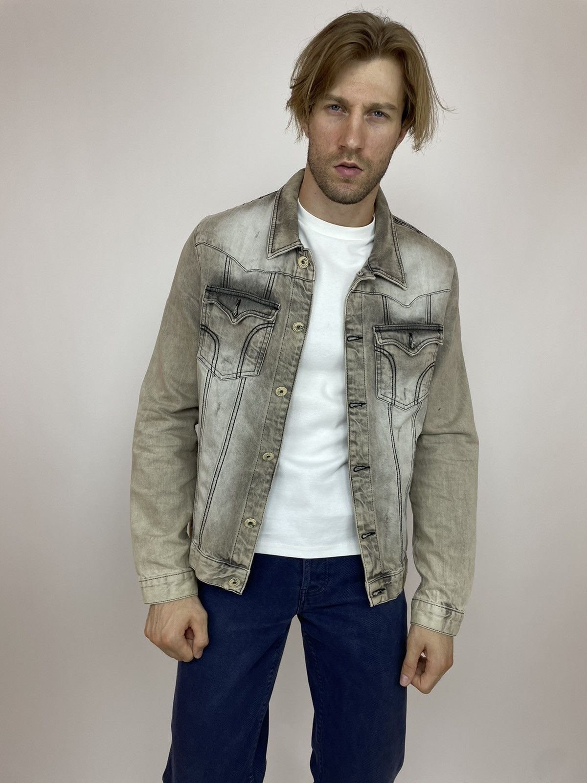 Other PASCUCCI DENIM JACKET MENS SIZE 2XL Size US XXL / EU 58 / 5 - 3 Thumbnail