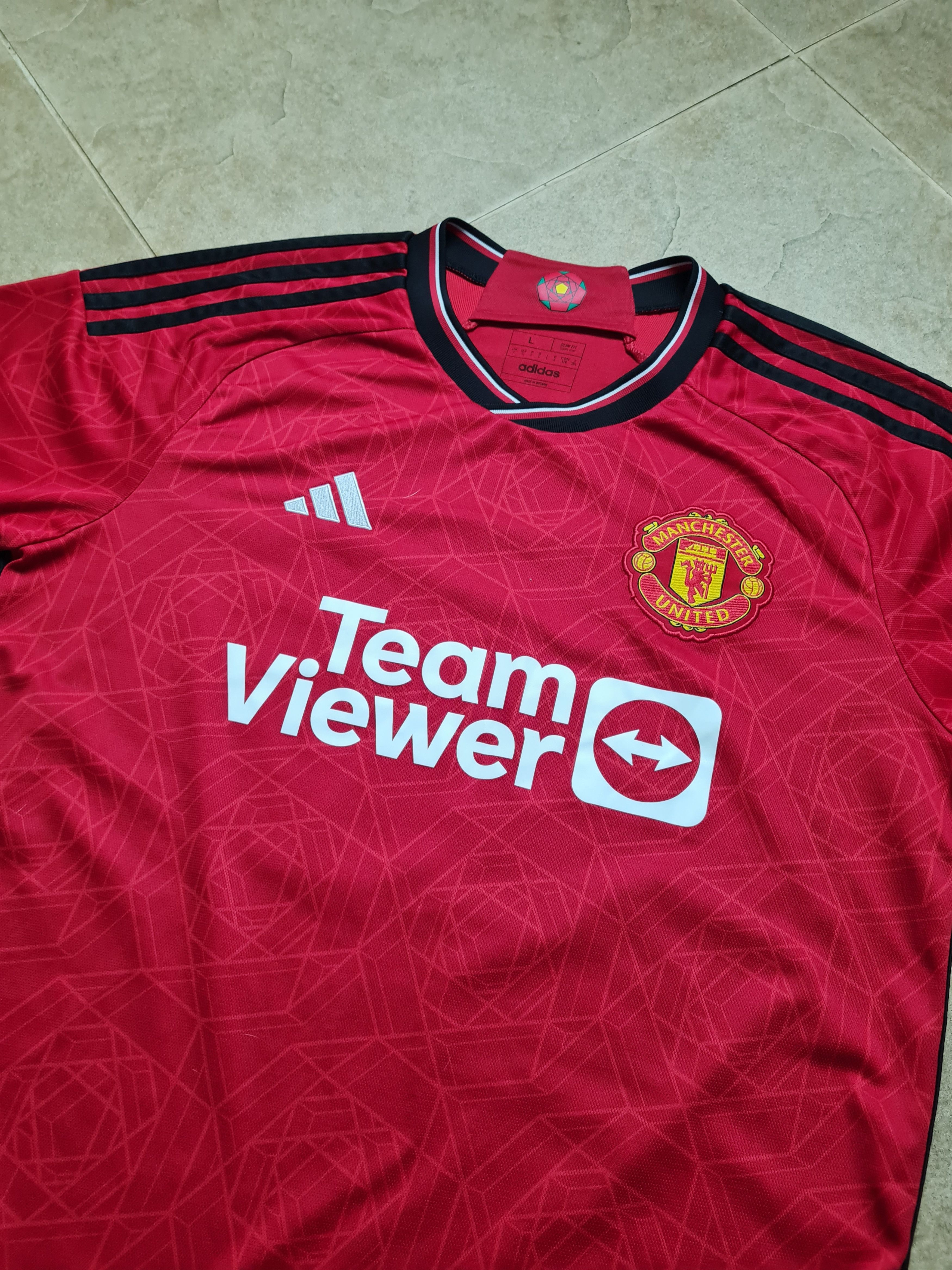 Adidas Manchester United 2021 #10 Rashford Adidas Soccer IP1726 Size US L / EU 52-54 / 3 - 9 Thumbnail
