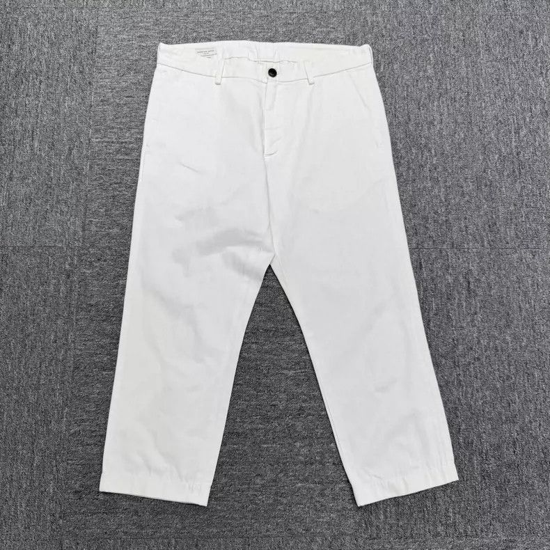 Dries Van Noten Dries Van Noten White Casual Pants Size US 31 - 1 Thumbnail