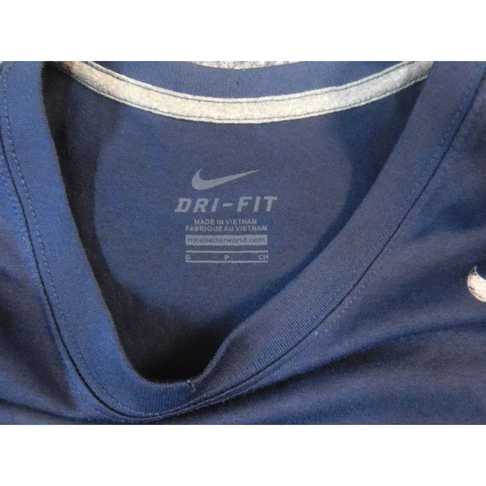 Nike Nike T Shirt Mens S Blue Dri Fit logo graphic Size US S / EU 44-46 / 1 - 5 Thumbnail