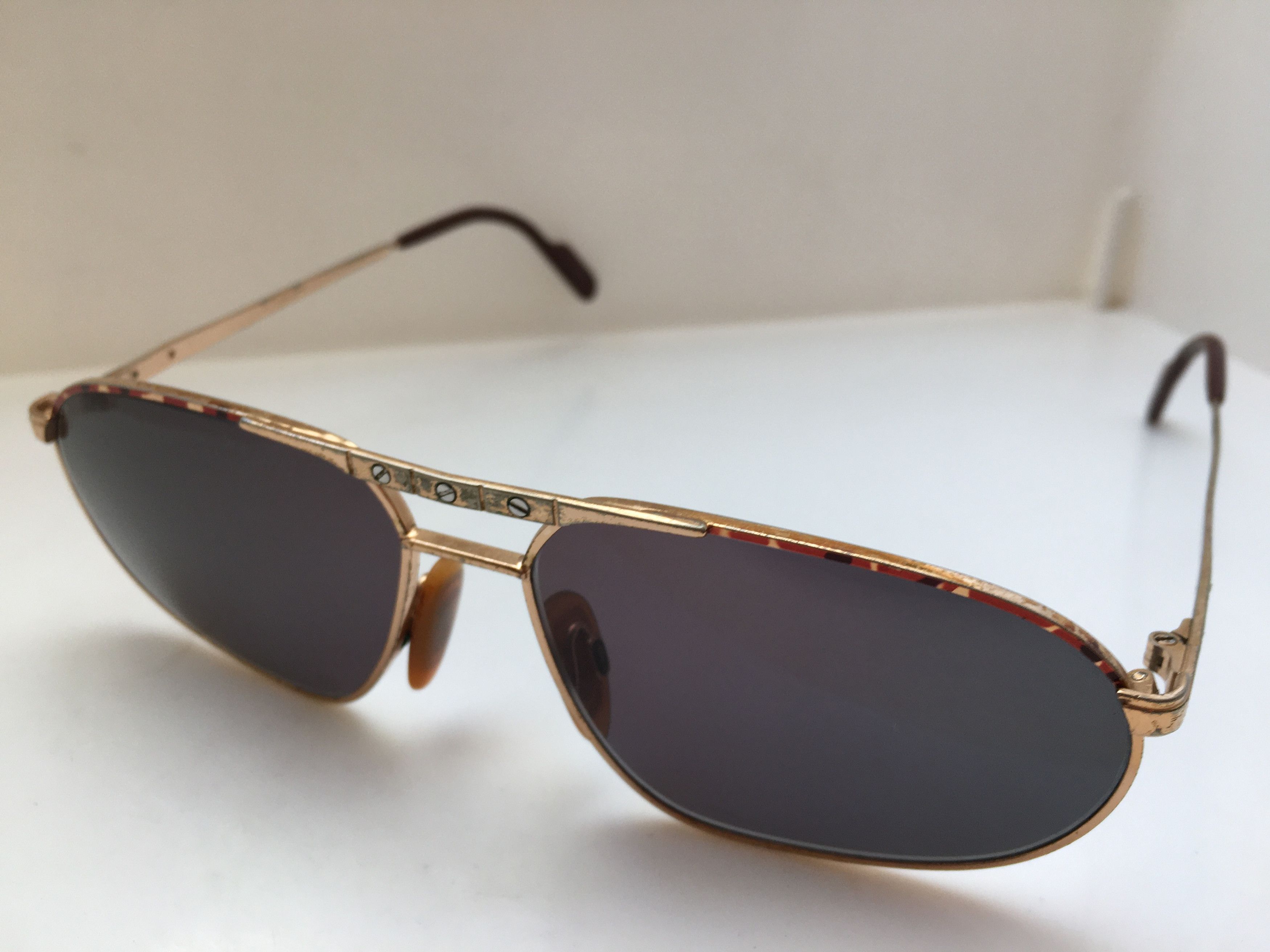 Vintage Vintage Alpina Aviator Sunglasses Frame Pilot Size ONE SIZE - 3 Thumbnail