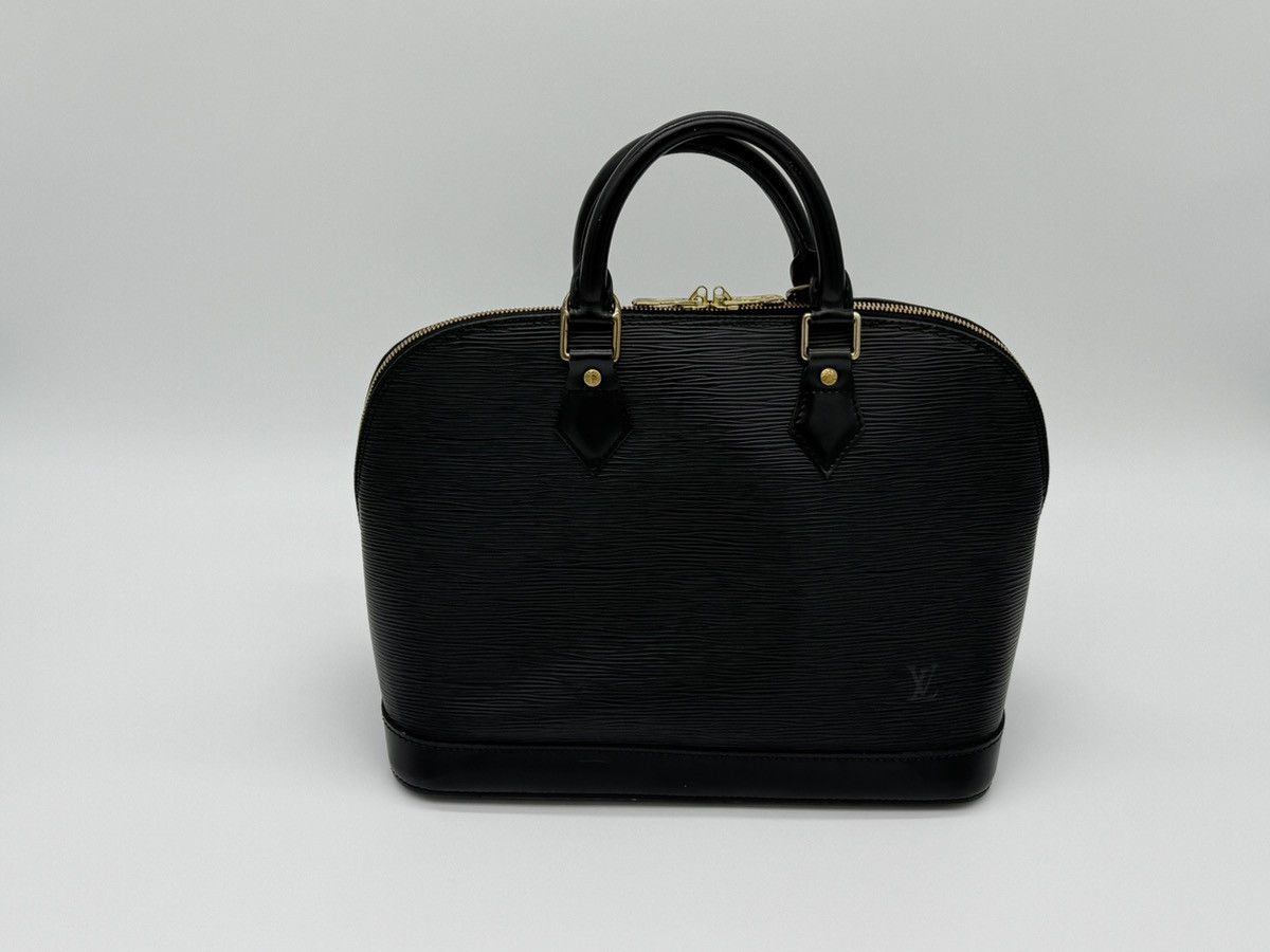 Louis Vuitton Louis Vuitton Epi Alma Handbag – Black – M52142 Size ONE SIZE - 4 Thumbnail