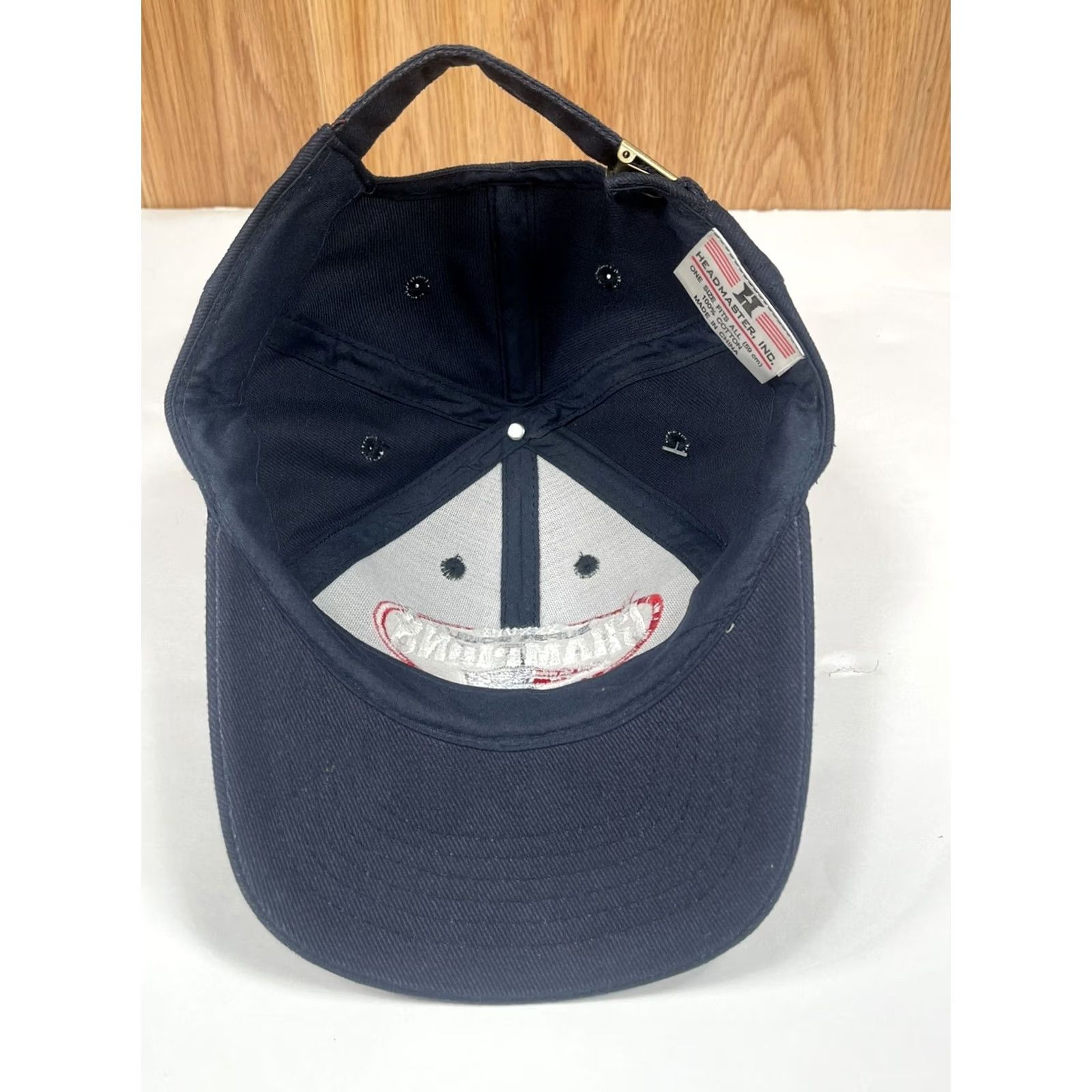 Champion Headmaster Superbowl XXXVIII 38 Champions Hat Cap Adult One Size NE StrapBack Size ONE SIZE - 7 Thumbnail