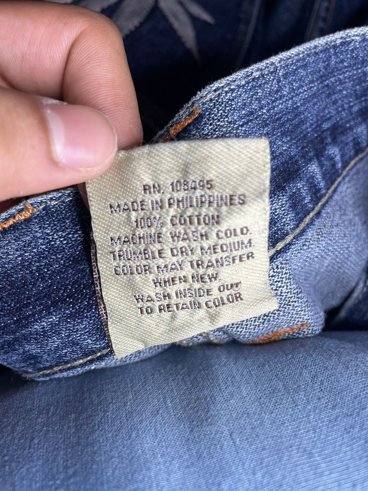 Vintage Victorious Weed Print Baggy Jeans Size US 32 / EU 48 - 6 Thumbnail