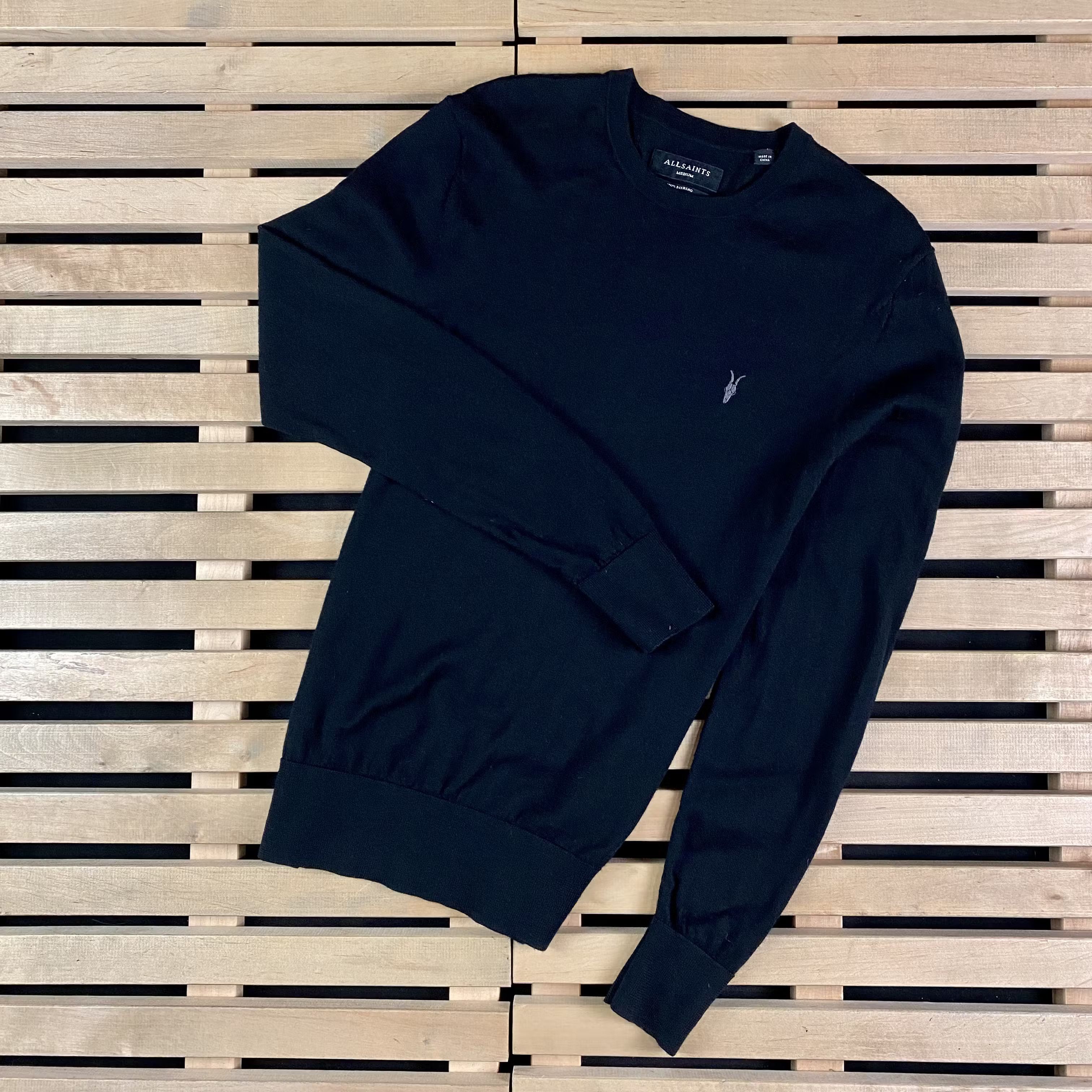Allsaints Mens Wool Sweater Jumper Allsaints Size M Size US M / EU 48-50 / 2 - 1 Thumbnail