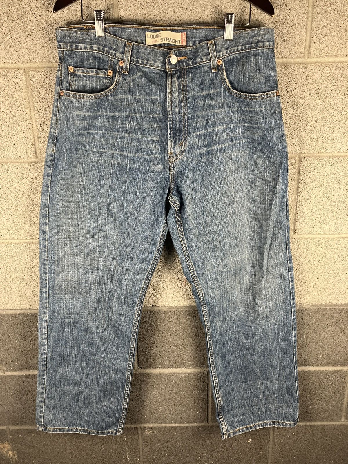 Levi's × Vintage Vintage Levi’s 569 34x29 Loose Fit Jeans Y2K Size US 34 / EU 50 - 2 Thumbnail