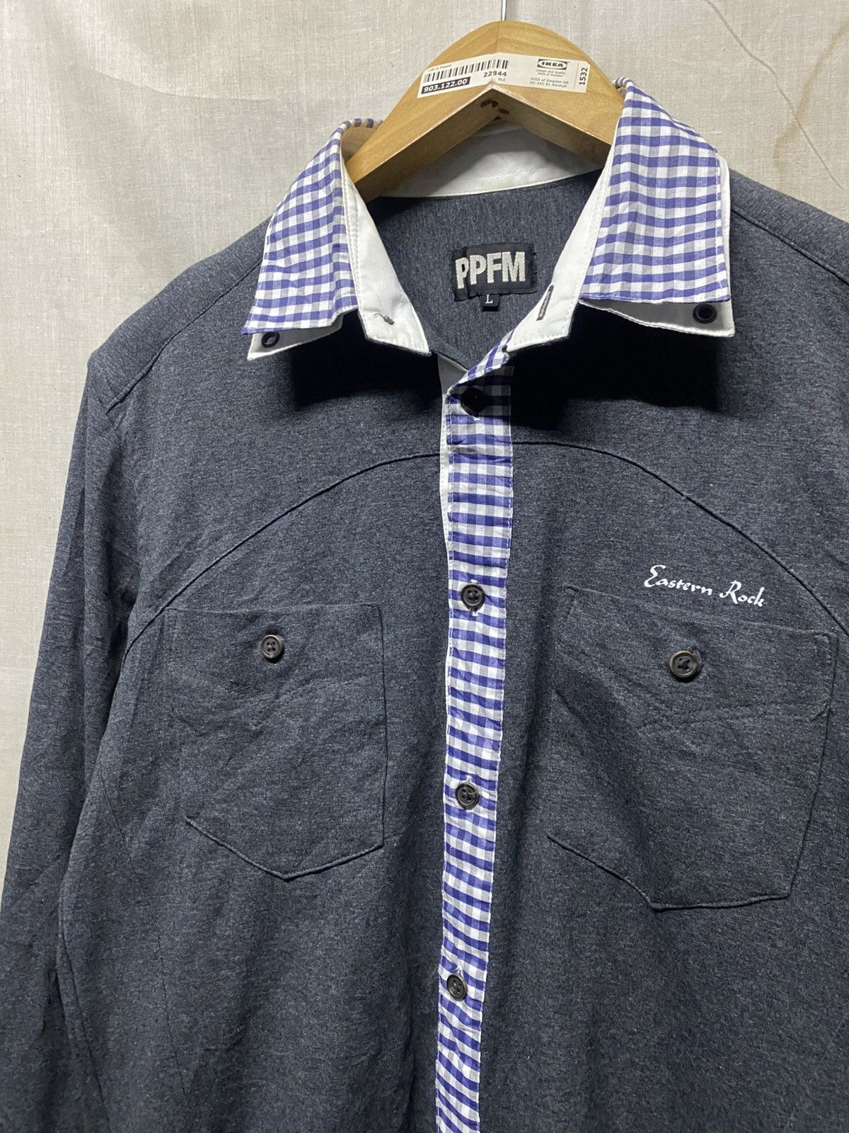 PPFM ❗️OFFER❗️PPFM Double Collar Eastern Rock Shirt Size US L / EU 52-54 / 3 - 3 Thumbnail