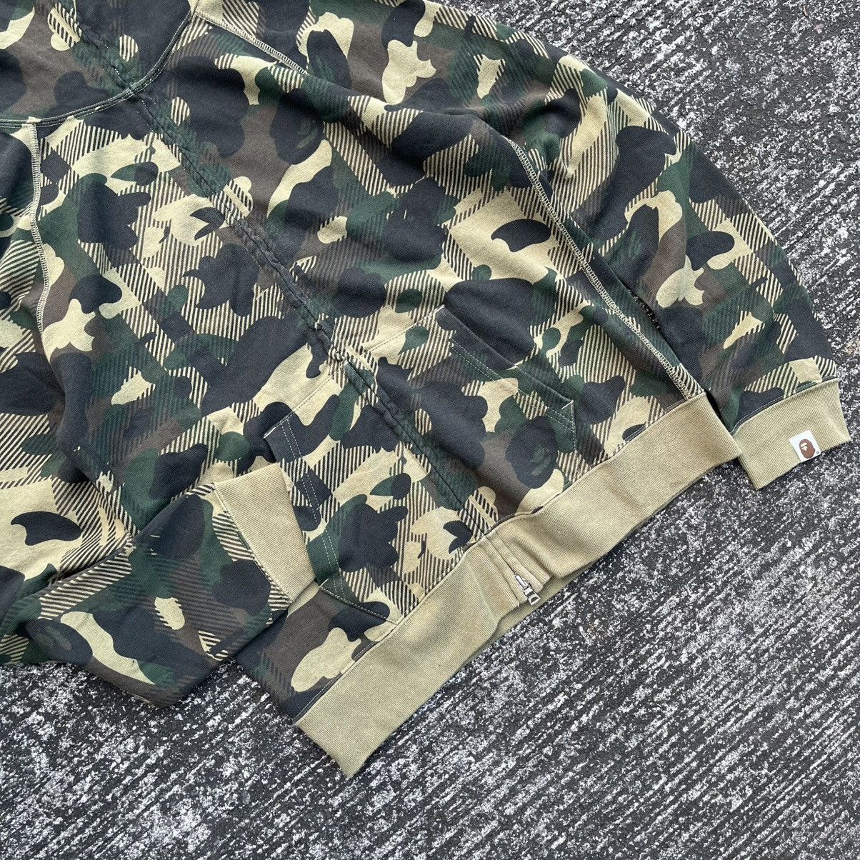 Bape A Bathing Ape Check 1st camo Full zip hoodie Size S / US 4 / IT 40 - 7 Thumbnail