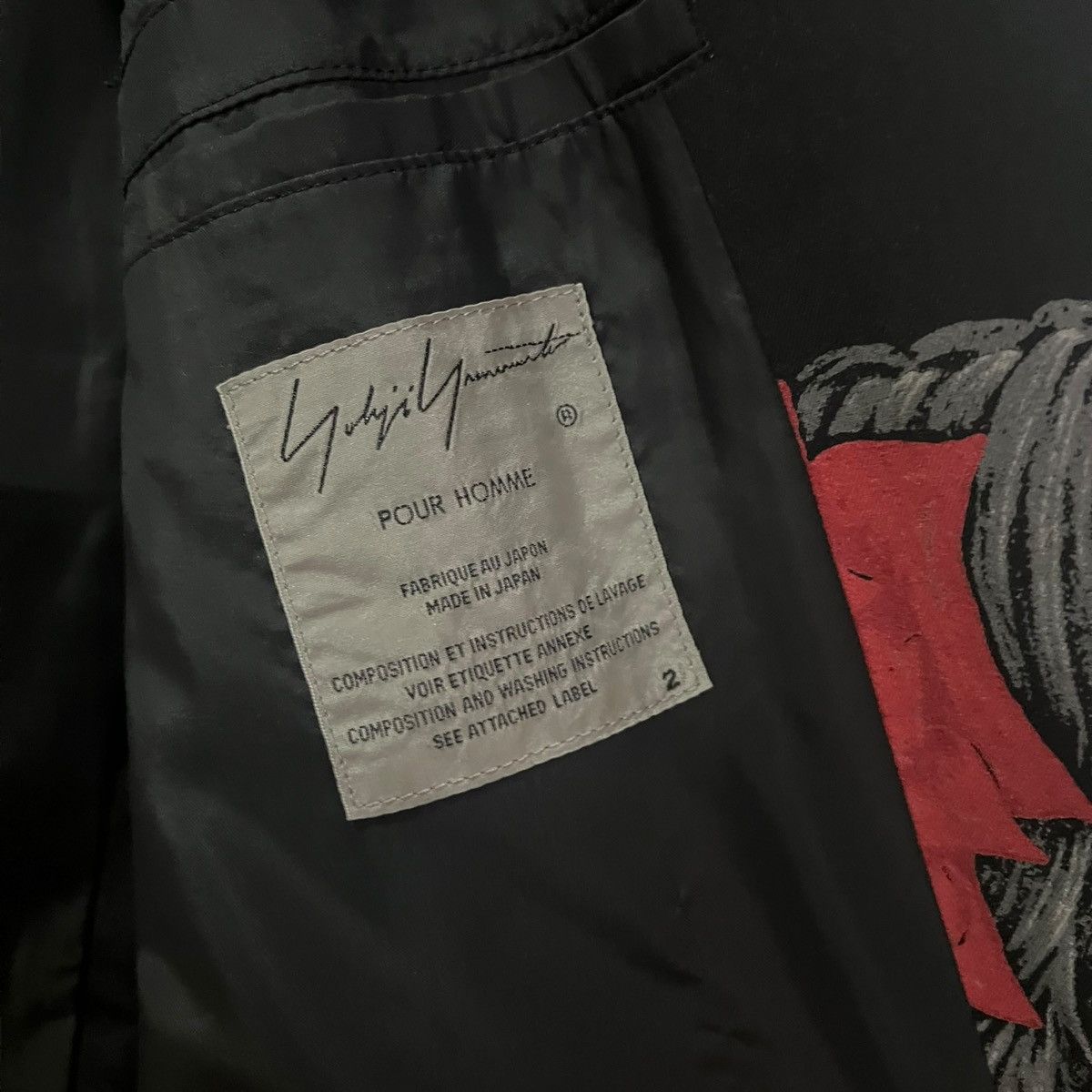 Yohji Yamamoto Yohji Yamamoto skull rose blazer Size US M / EU 48-50 / 2 - 7 Thumbnail