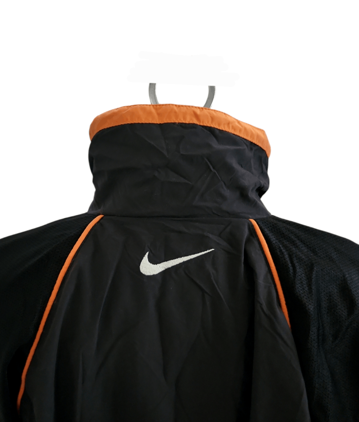 Nike × Vintage Nike Swoosh Vintage 90s Jacket Windbreaker Rare Men's Large Size US L / EU 52-54 / 3 - 4 Thumbnail