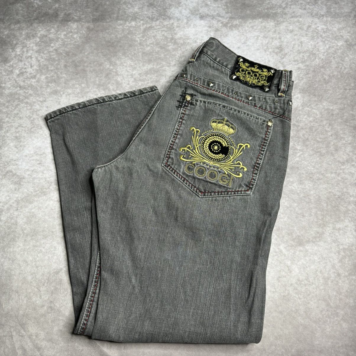 Coogi Vtg Coogi Jeans Late 2000’s Embrodiered Gold Size US 36 / EU 52 - 1 Thumbnail