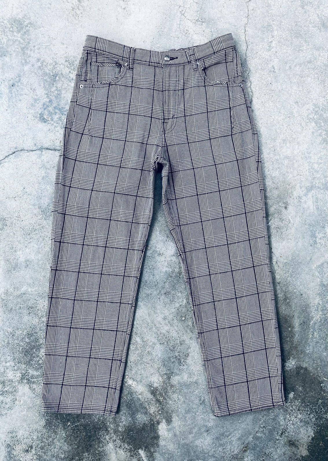 Vintage Vintage Cepo Plaid Pants Size US 31 - 1 Thumbnail
