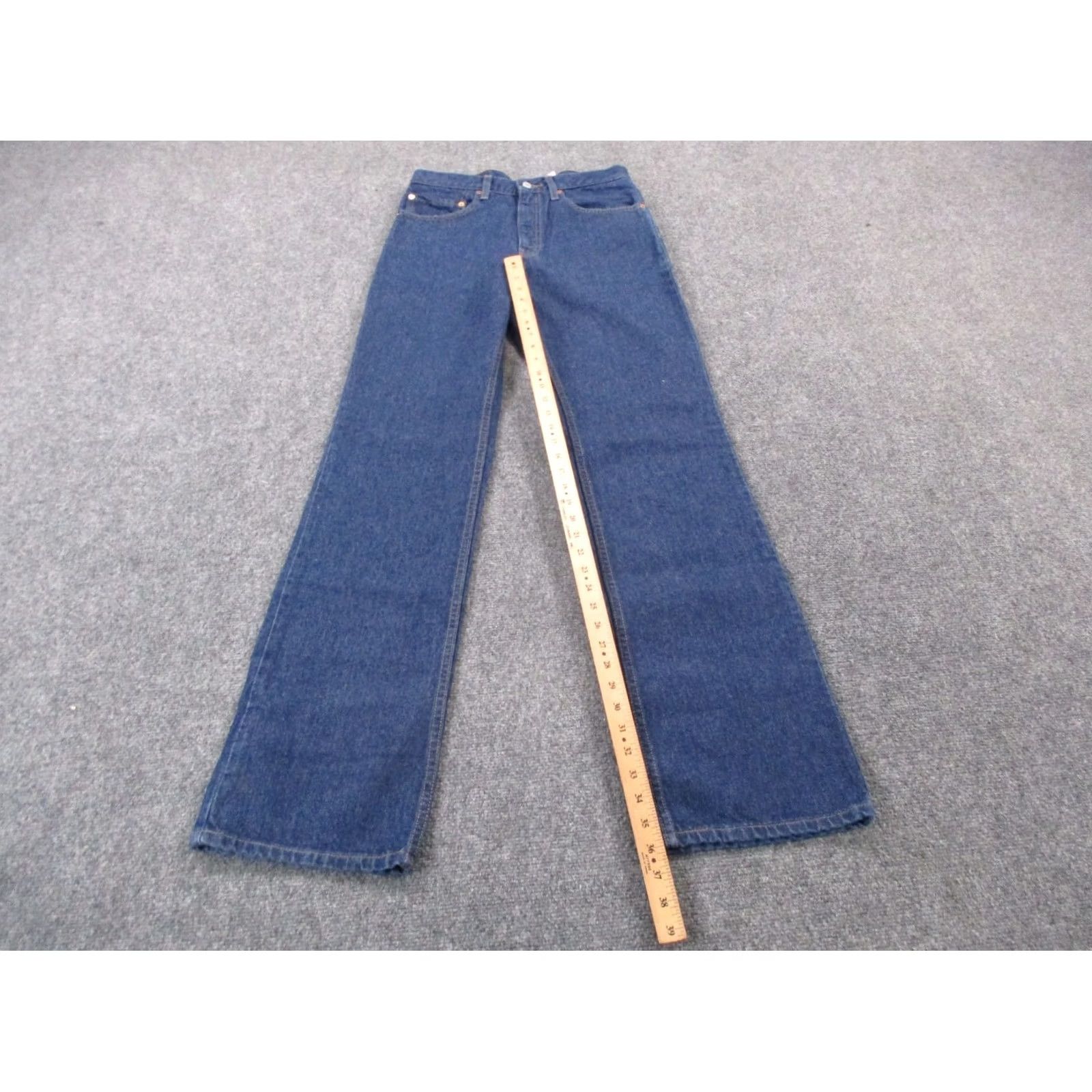 Levi's VINTAGE Levi's Jeans Mens 32 X 36 Denim Bootcut 517 Blue Leather Red Tab 90s Size US 30 / EU 46 - 4 Thumbnail