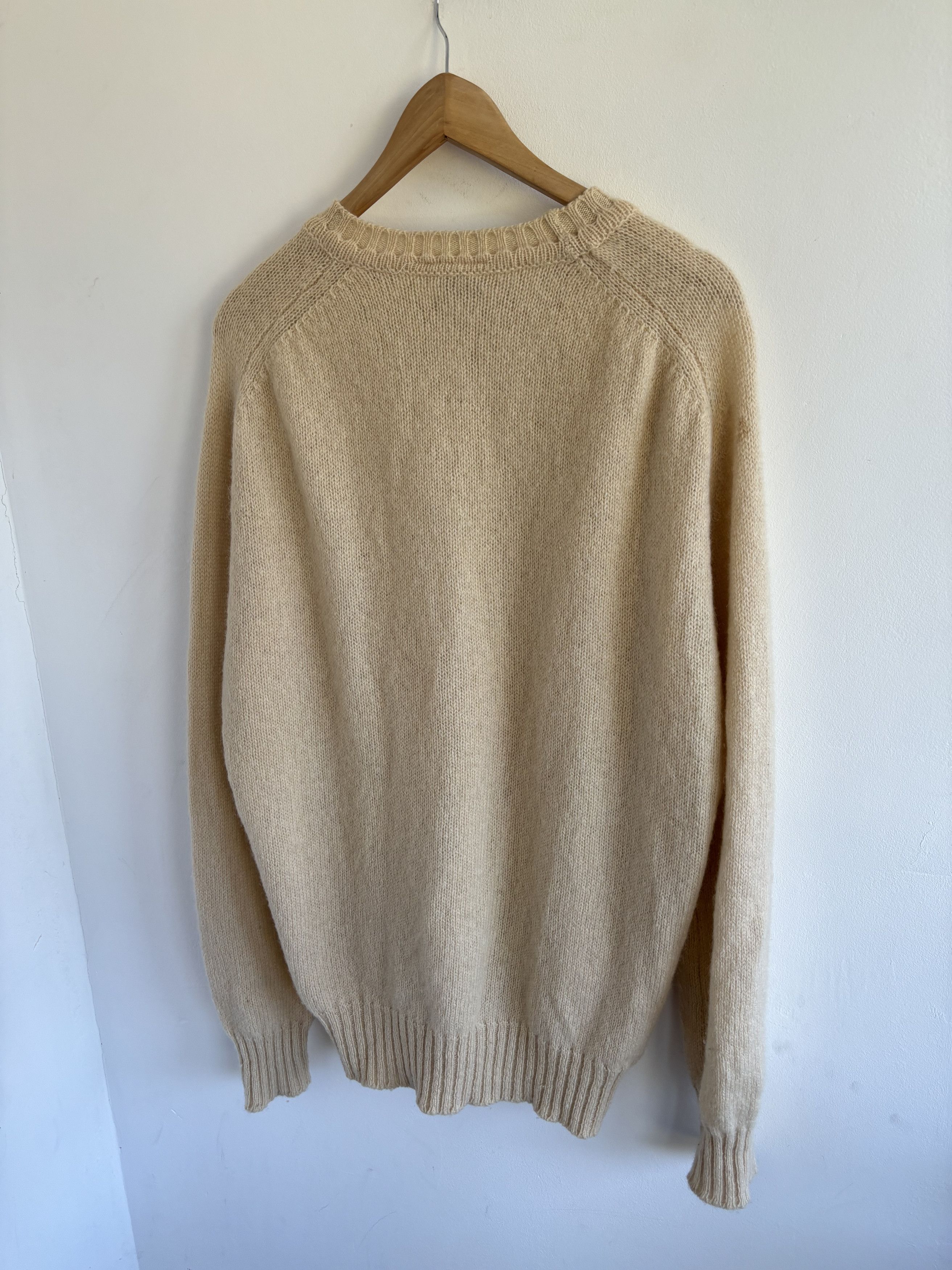 Vintage Vintage Shetland Pure Wool Classic Knitted Sweater Size US L / EU 52-54 / 3 - 8 Thumbnail