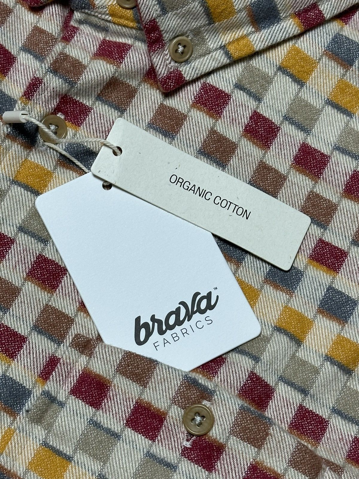 Other Brava Fabrics Pattern Flannel Organic Cotton Shirt Size US S / EU 44-46 / 1 - 8 Thumbnail