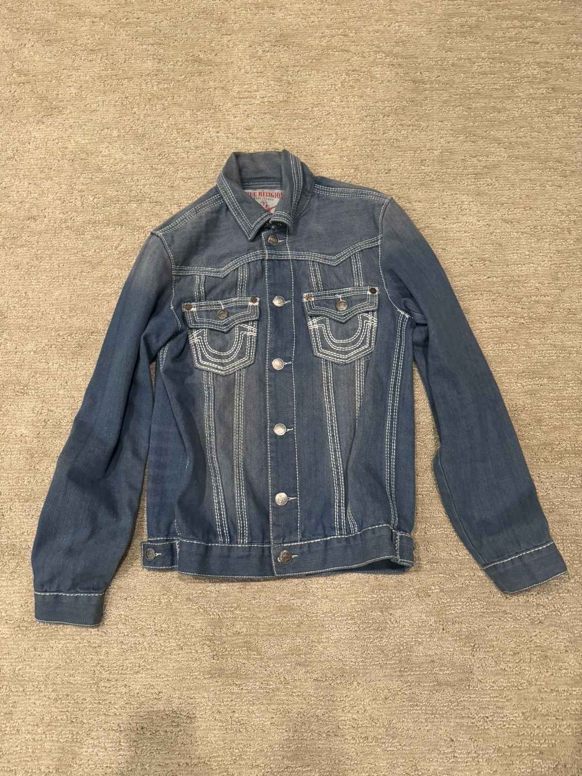 True Religion True Religion Sherpa Jimmy Big T | Grailed