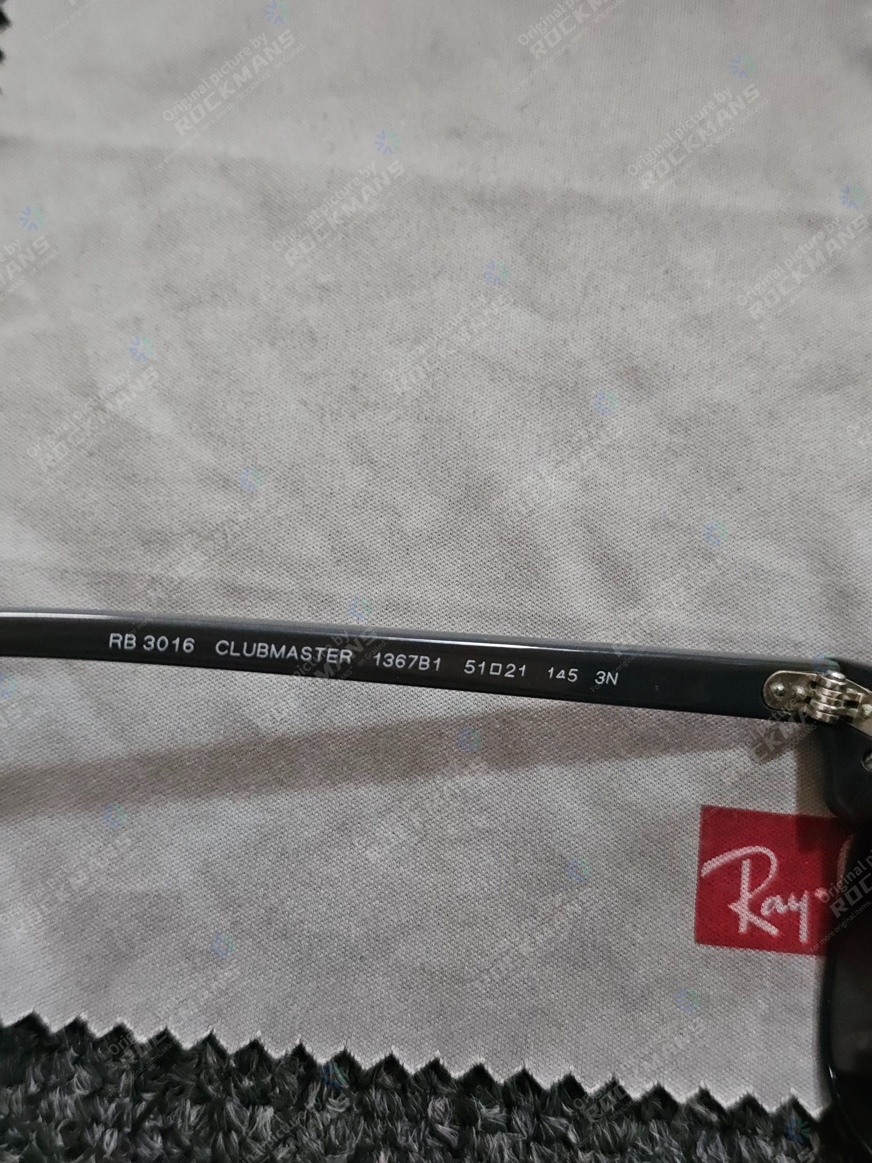 RayBan Ray-Ban Grey Clubmaster Reverse Sunglasses Size ONE SIZE - 4 Thumbnail