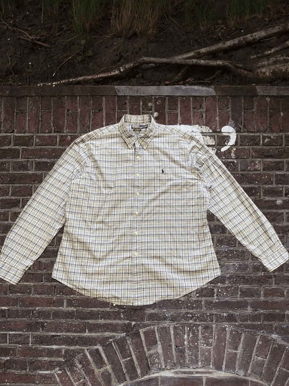 Polo Ralph Lauren POLO RALPH LAUREN Plaid Button Up Cotton Long Sleeve Shirt Size US XXL / EU 58 / 5 - 1 Thumbnail