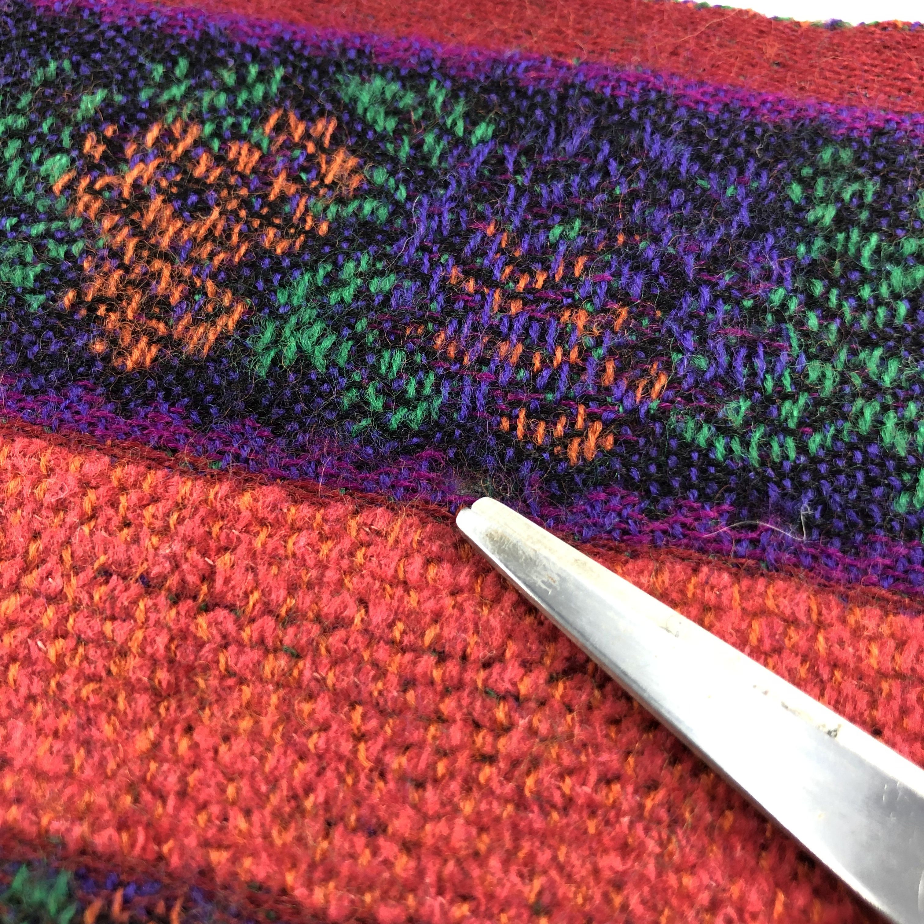 Kenzo Kenzo Floral Wool Scarf Muffler V1039 Size ONE SIZE - 6 Thumbnail