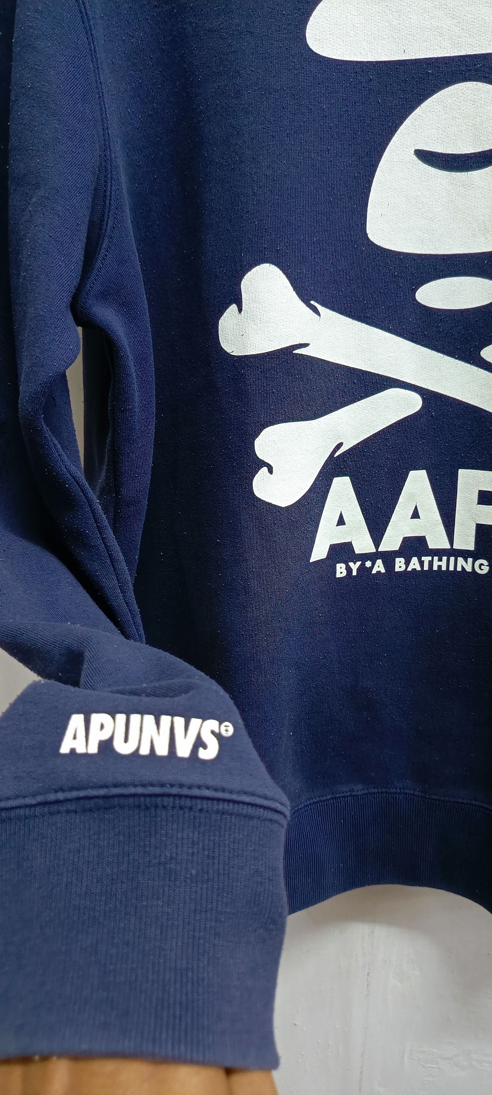 Aape Sweashirts Big Logo BY* A BATHING APE Size US XL / EU 56 / 4 - 4 Thumbnail