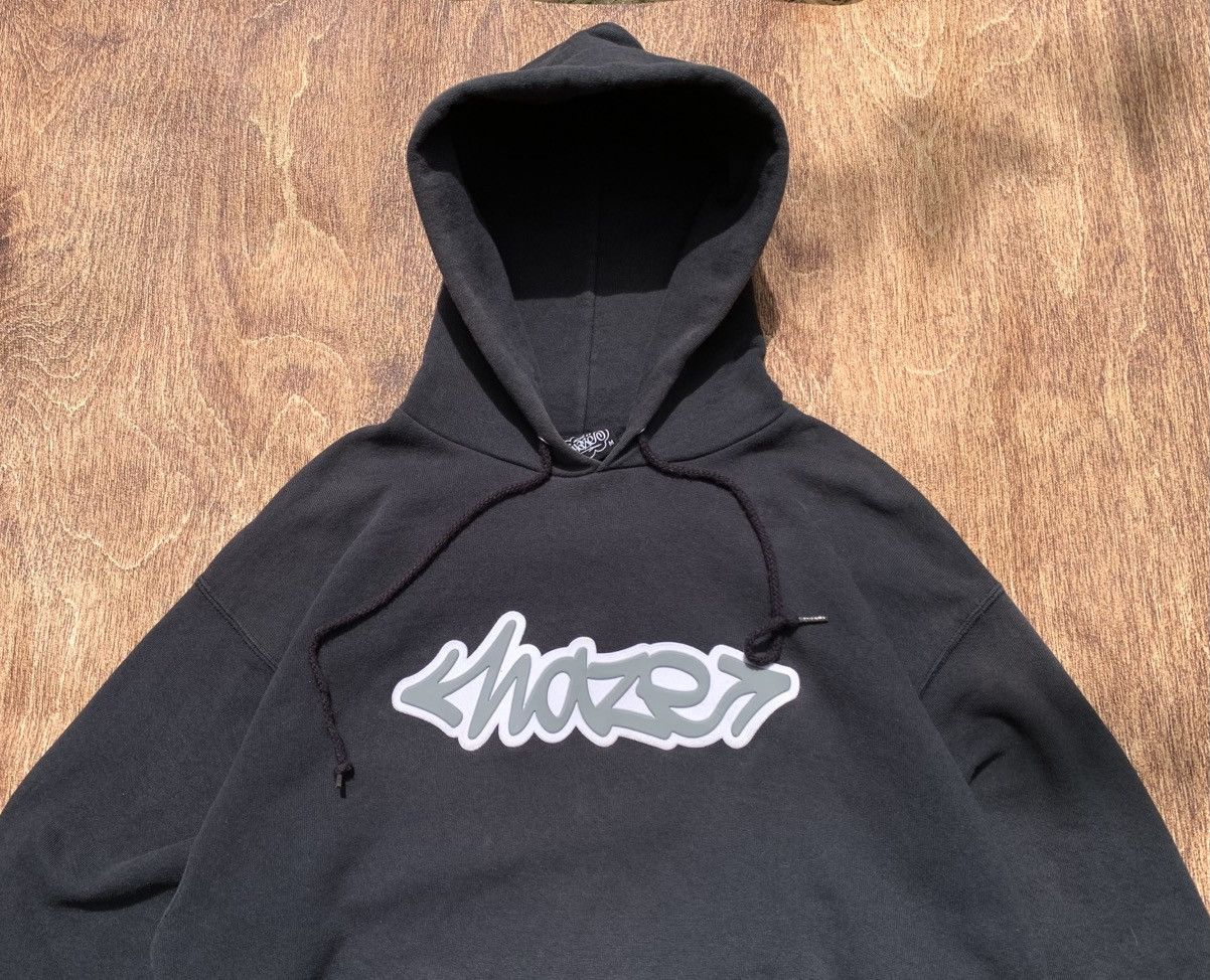 Haze × Vintage ❌SOLD❌ 90s ERIC HAZE Graffiti Throws Up Hoodie Sun faded Size US M / EU 48-50 / 2 - 2 Thumbnail