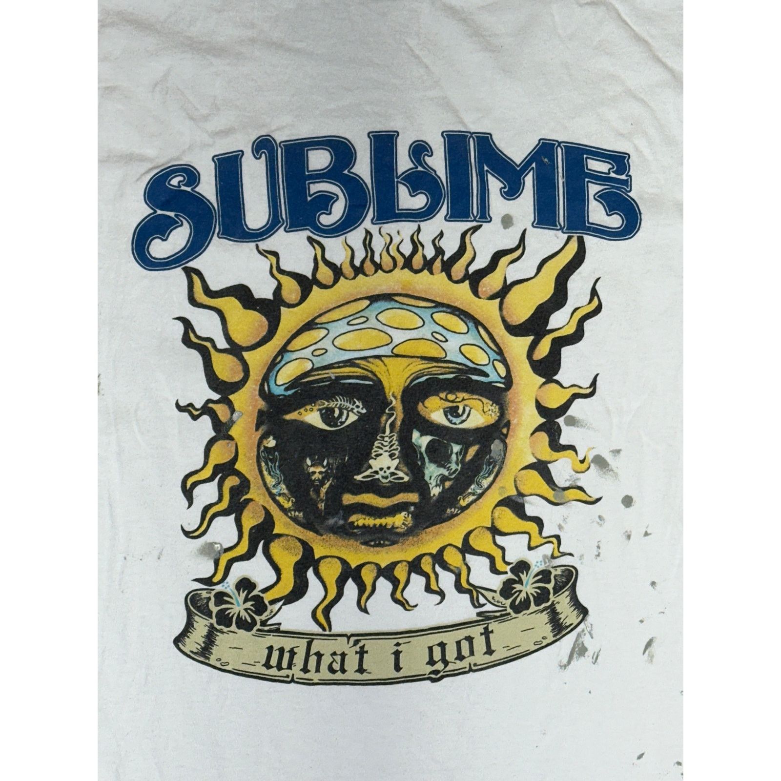 Sublime Nice Roughed Up Sublime What I Got Sun Print Tshirt Size 2XL Size US XXL / EU 58 / 5 - 4 Thumbnail