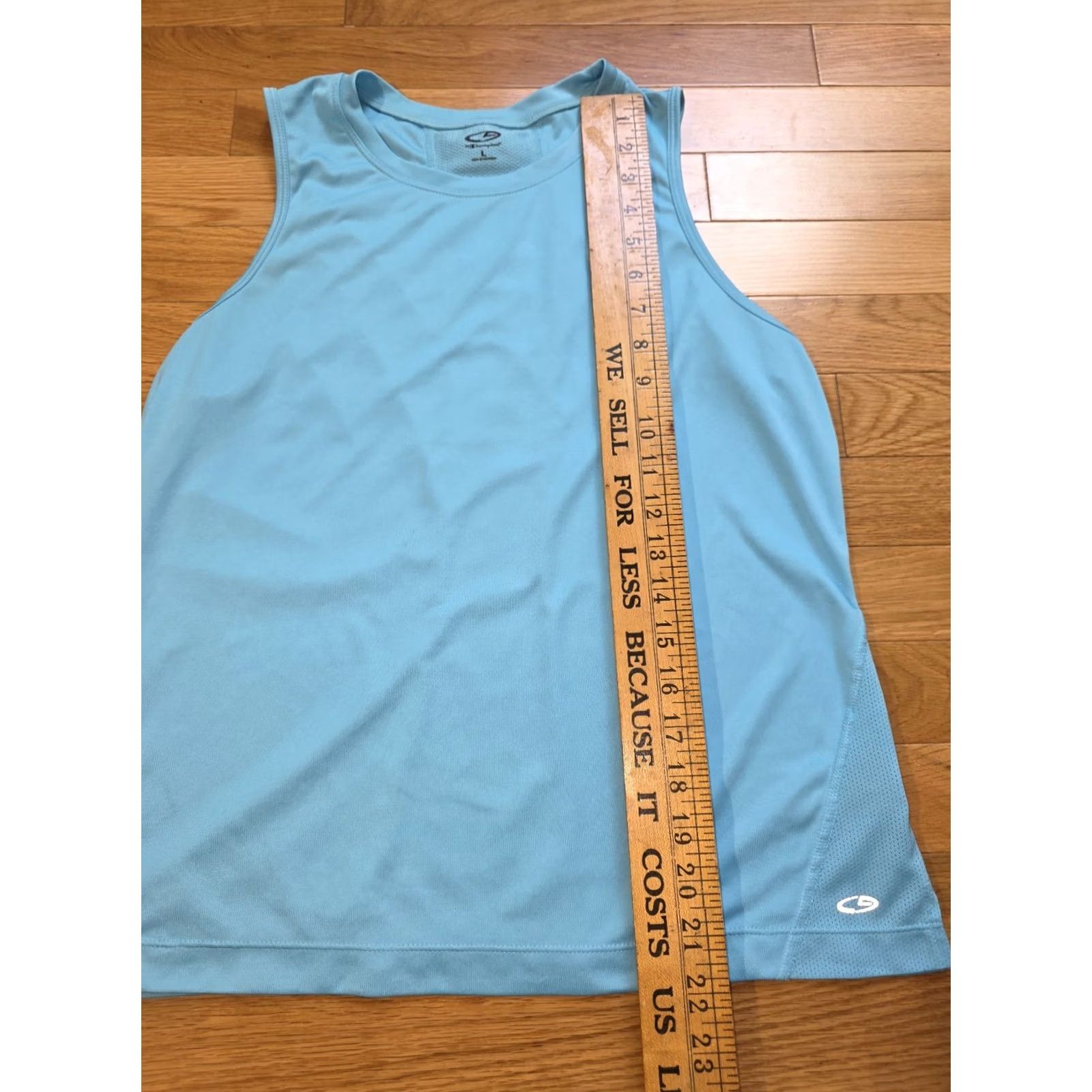 Champion Champion Tank Top Womens Large Blue Scoop Neck Sleeveless Workout Casual Ladies Size L / US 10 / IT 46 - 7 Thumbnail