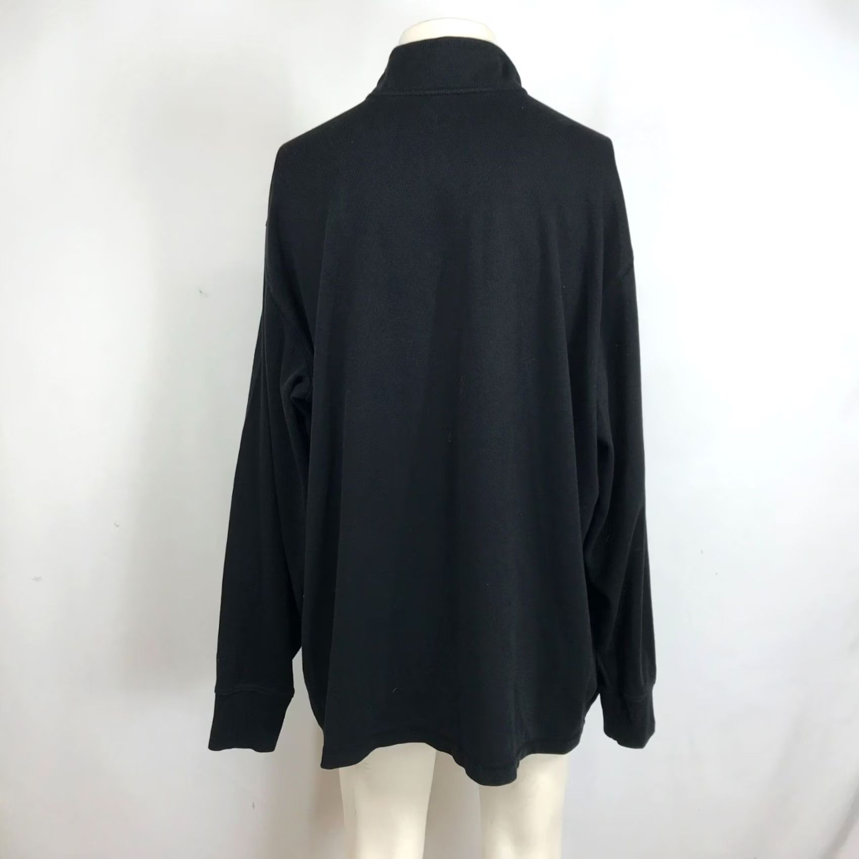 Carhartt Carhartt Men's 2XL Black Long Sleeve 1/4 Zip Collared Pull-Over Sweatshirt Size US XXL / EU 58 / 5 - 5 Thumbnail