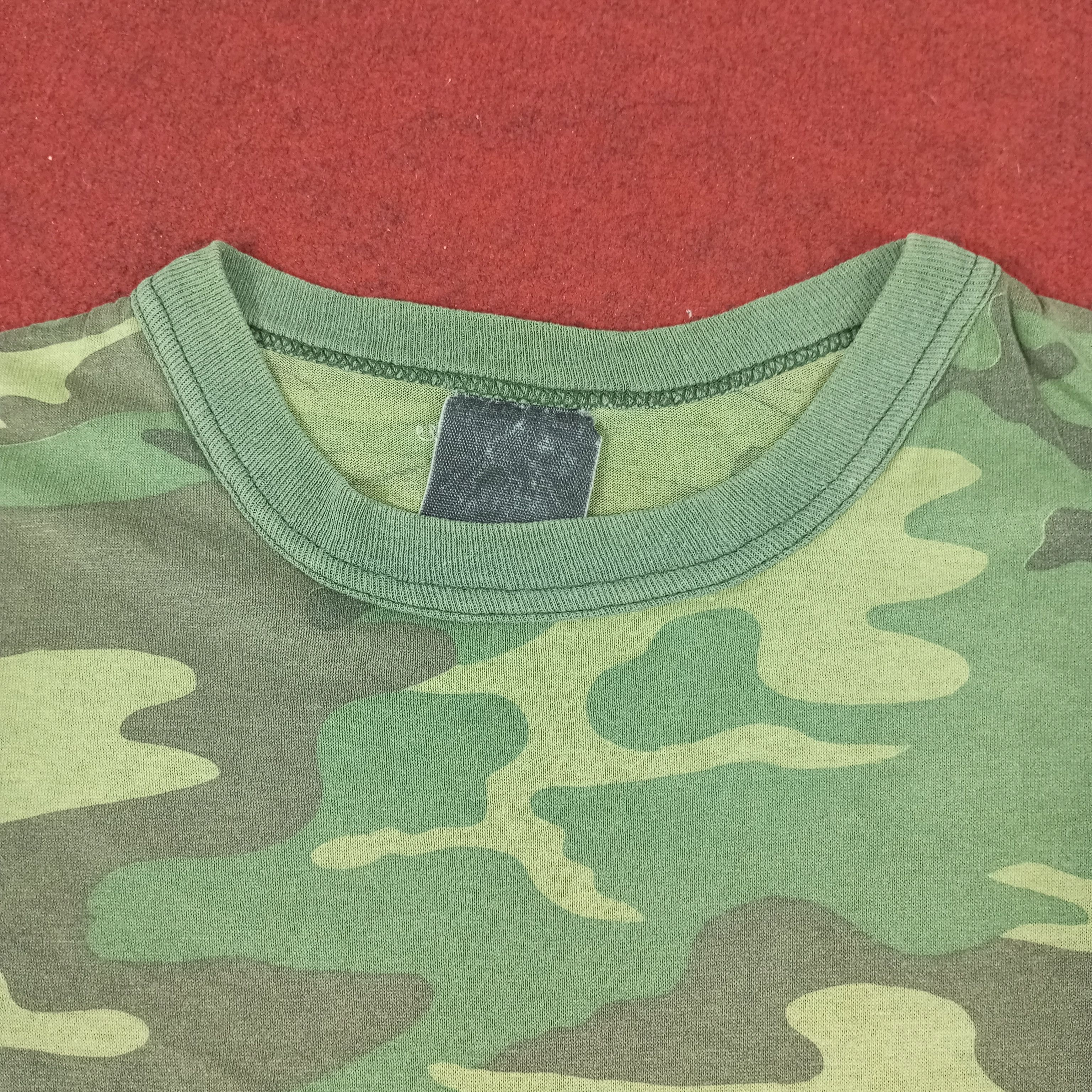 Vintage Military Army Camo Design Vintage Tshirt Size US M / EU 48-50 / 2 - 6 Thumbnail