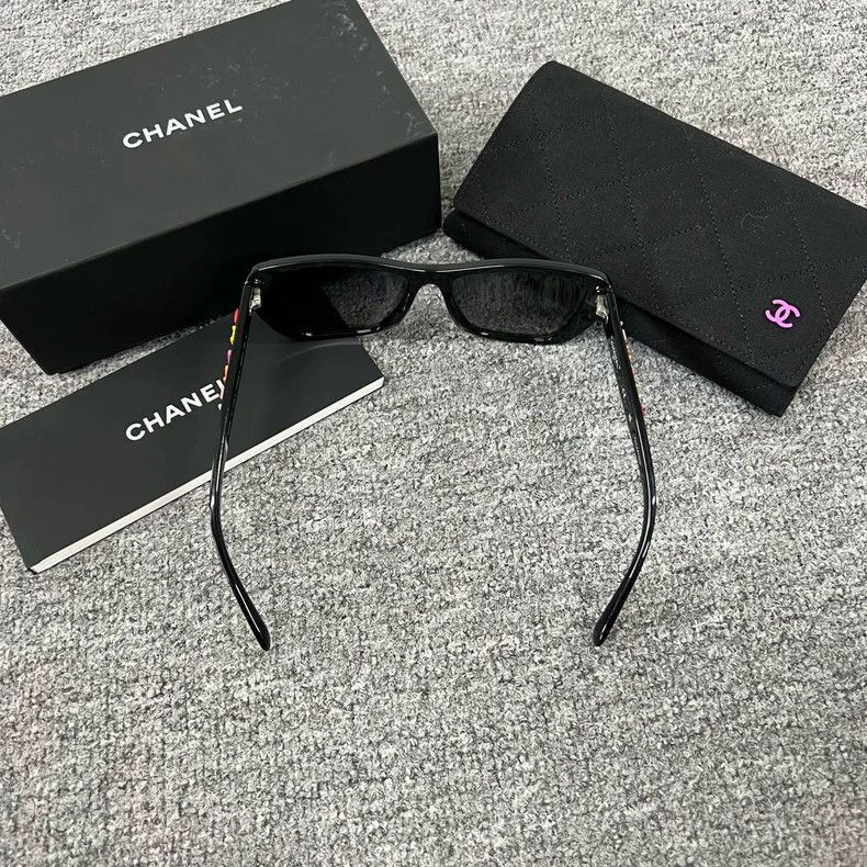 Chanel Chanel Colorful Logo Sunglasses -2505 Size ONE SIZE - 3 Thumbnail