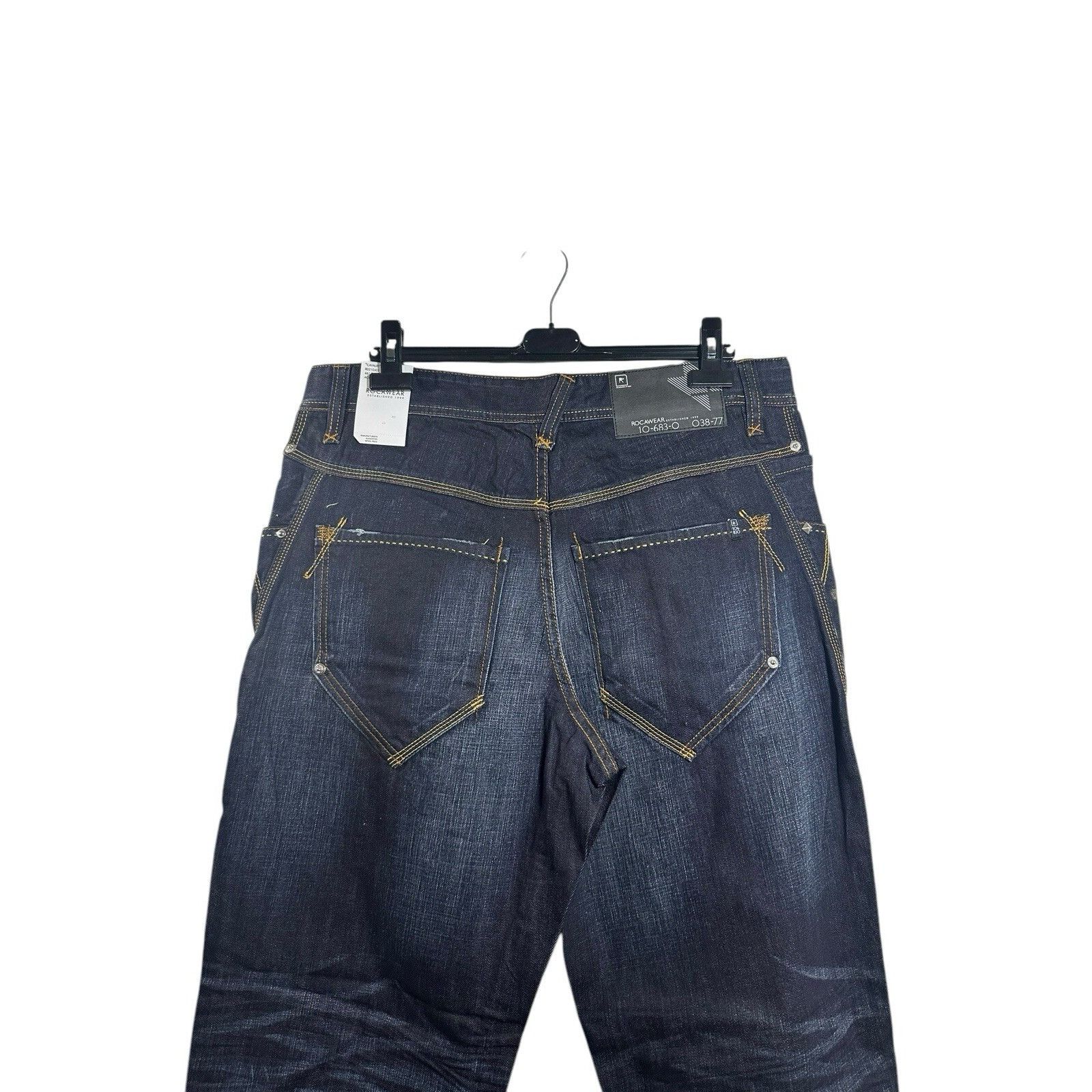Rocawear Vintage Y2K Rocawear Jeans Mens Denim Baggy Hip Hop Indigo W Size US 36 / EU 52 - 4 Thumbnail