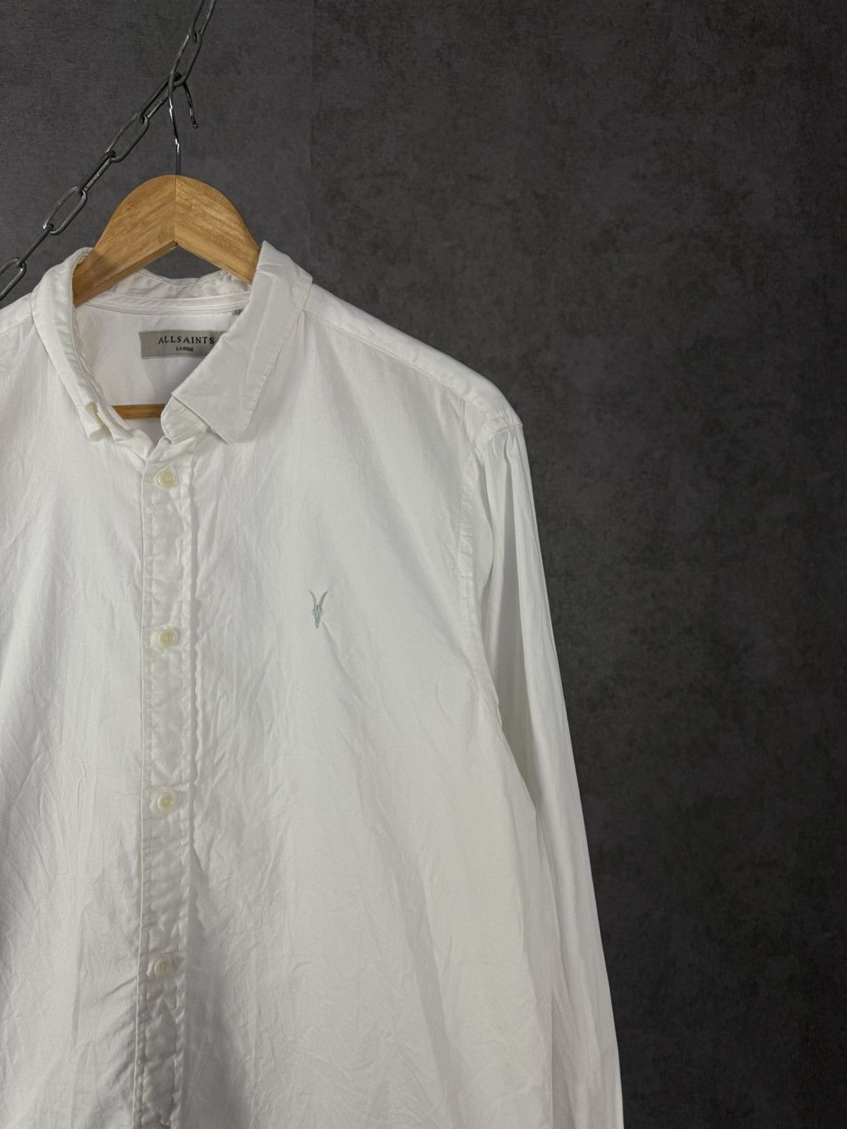 Allsaints Allsaints designer logo shirt Size US L / EU 52-54 / 3 - 2 Thumbnail