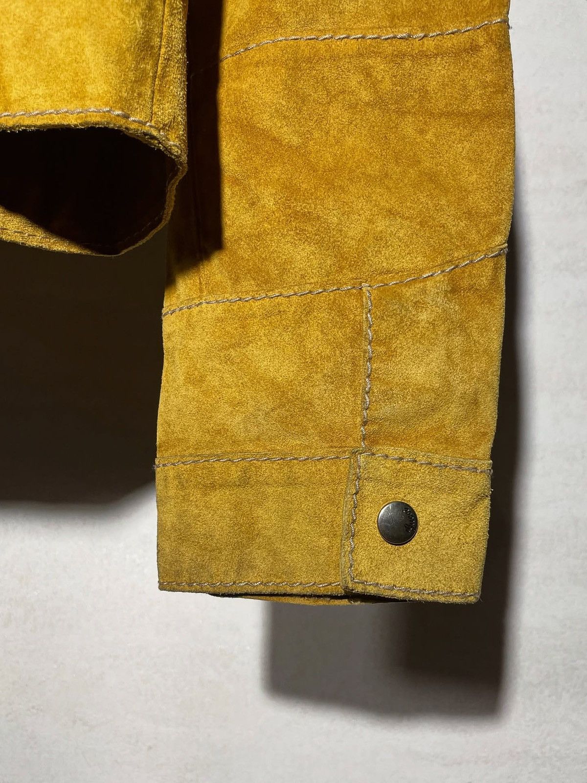 Gucci By Tom Ford SS04 Paneled Suede Jacket Size US S / EU 44-46 / 1 - 5 Thumbnail