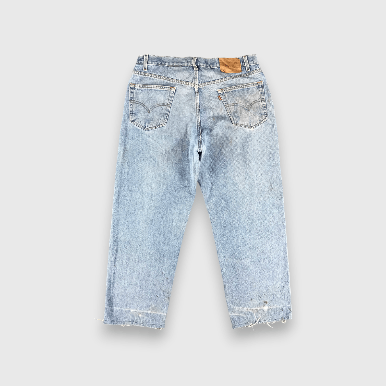 Levi's 90s Vintage Blue Wash Levis 550 Jeans-J2659 Size US 36 / EU 52 - 2 Thumbnail