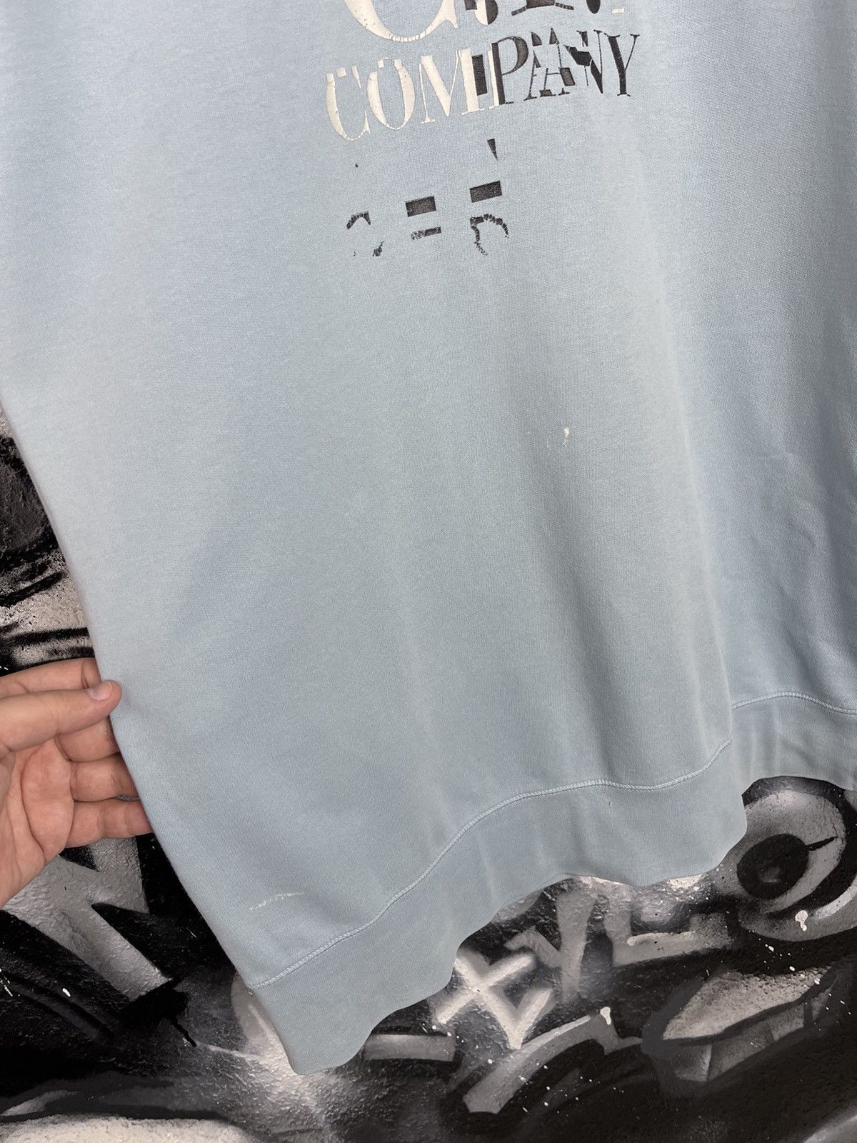 C.P. Company C.P. Company Light Blue Sweatshirt Men’s Size XL Size US XL / EU 56 / 4 - 8 Thumbnail