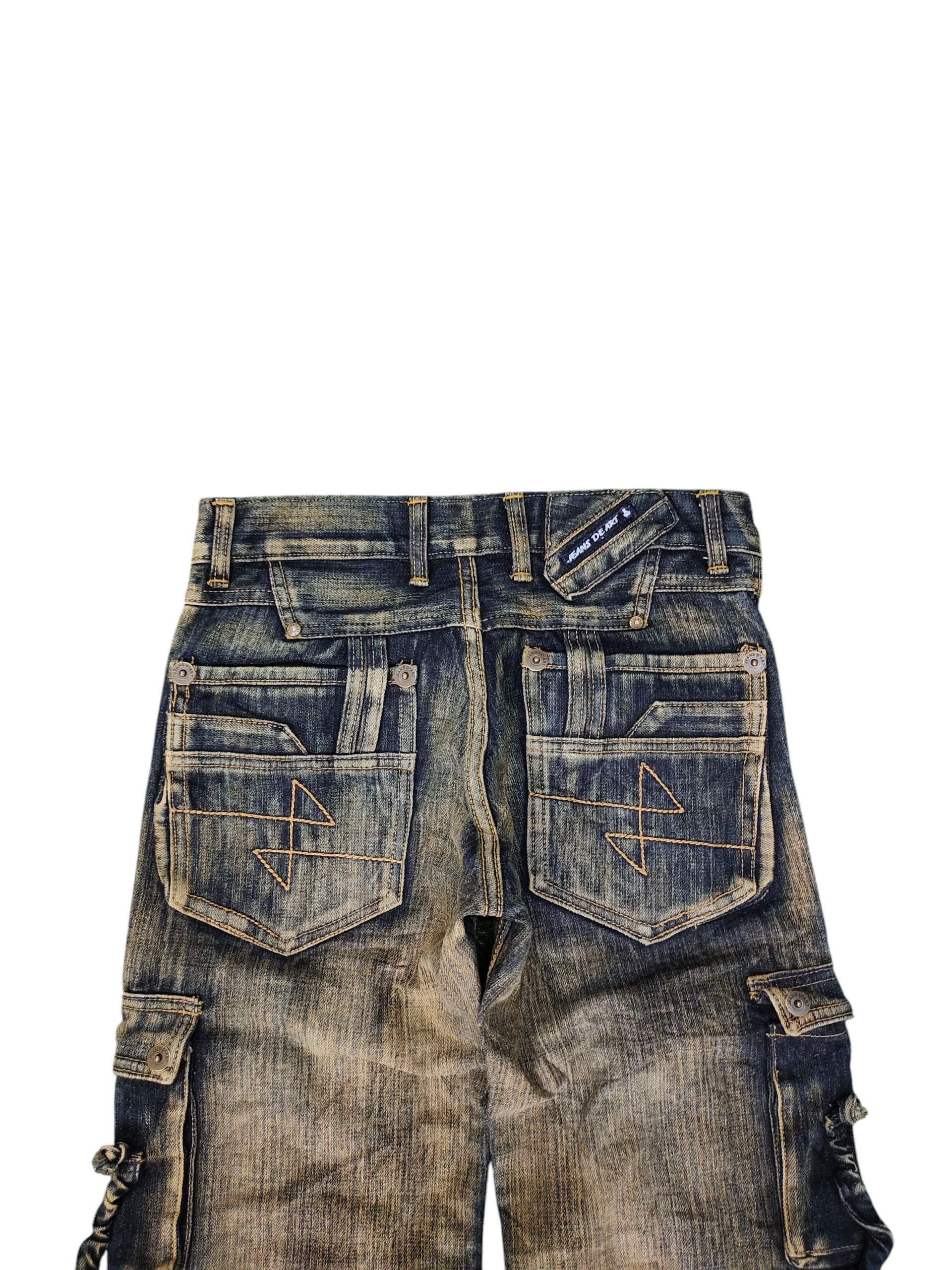 Japanese Brand DeArt Japan Bondage Tactical Multi Pocket Jeans Cyberpunk Size US 30 / EU 46 - 10 Thumbnail