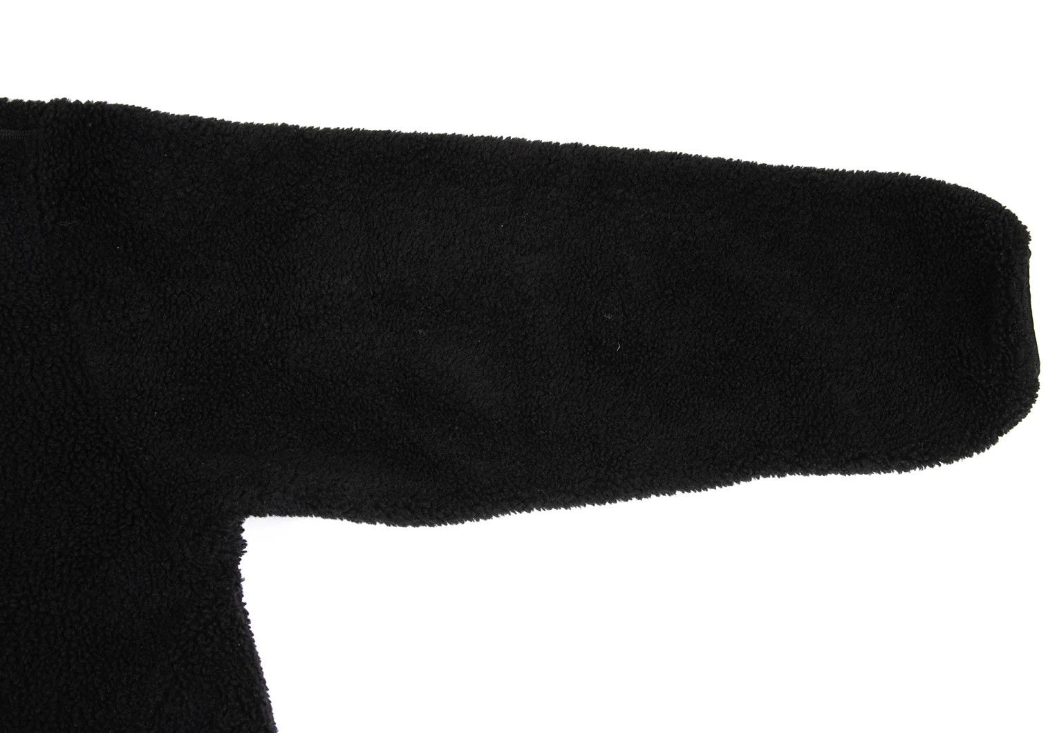 Ganryu Big Silhouette Zip-Up Fleece Blouson in Black Size US M / EU 48-50 / 2 - 6 Thumbnail