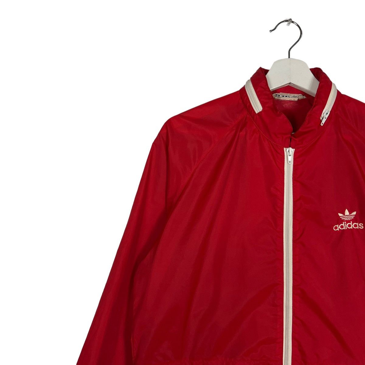 Adidas 🔥 1980s TRUE VINTAGE ADIDAS WINDBREAKER Size US L / EU 52-54 / 3 - 6 Thumbnail