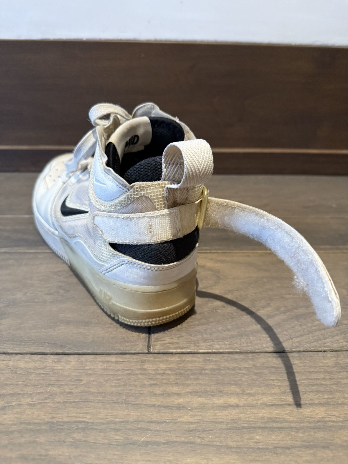 Nike Nike Air Force 1 Mid React '40th Anniversary - White Black' Size US 8 / EU 41 - 9 Thumbnail