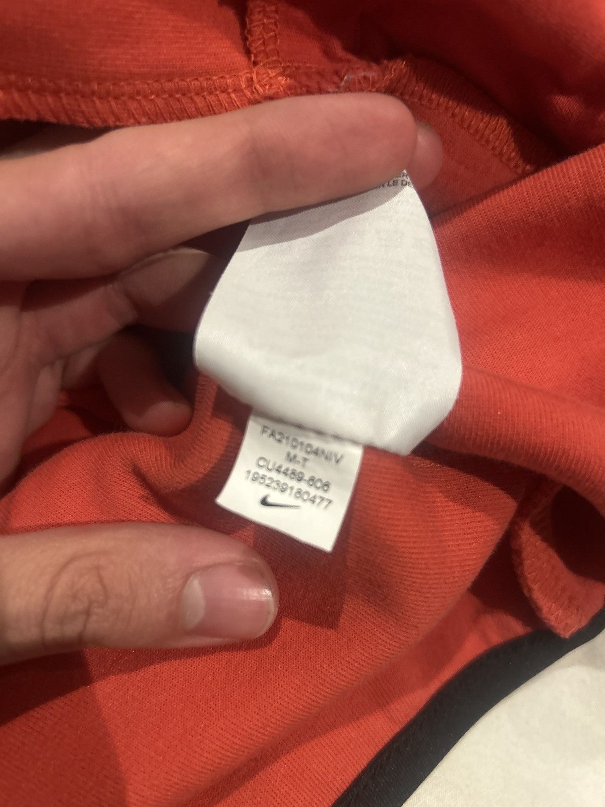 Nike Nike Tech Fleece FULL SUIT “Lobster red” sz M tall top L bot Size US L / EU 52-54 / 3 - 20 Thumbnail