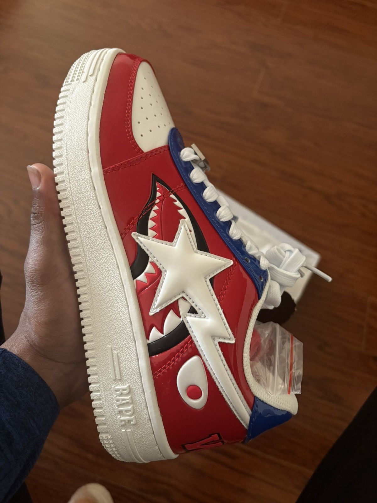 Bape Bapesta shark M1 Size US 8 / EU 41 - 2 Thumbnail