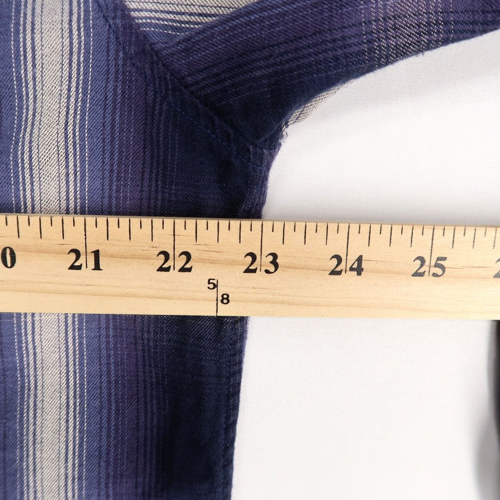 Vintage BLDWN Arias Shirt Mens XL Blue Plaid Button Down Long Sleeve Lightweight Size US XL / EU 56 / 4 - 4 Thumbnail