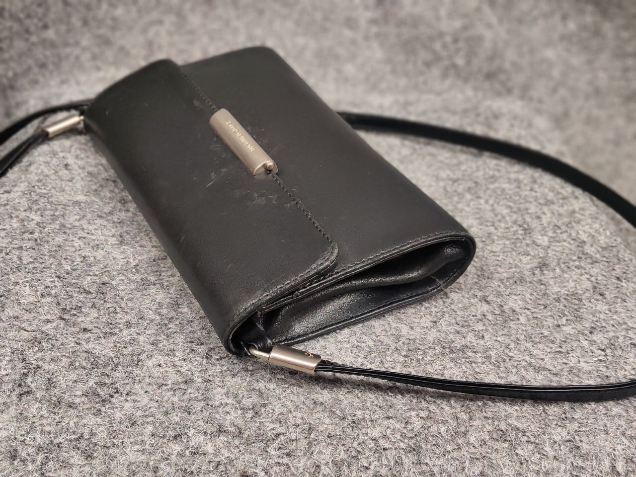 Mandarina Duck Mandarina Duck Mini leather black Messenger shoulder bag Size ONE SIZE - 7 Thumbnail