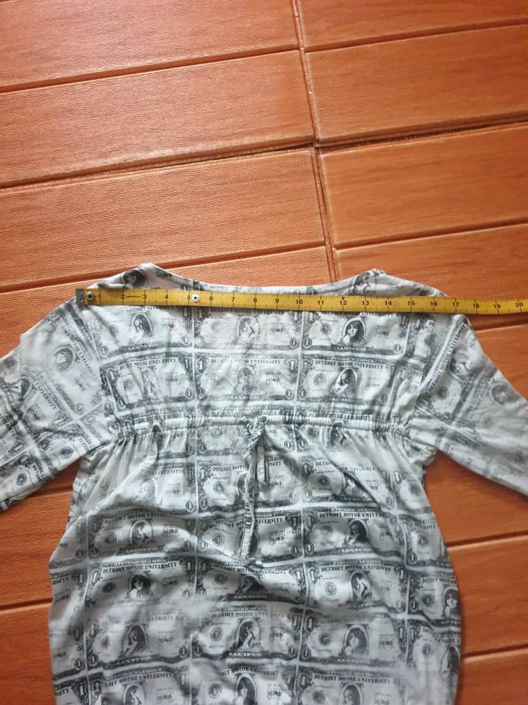 Hysteric Glamour 💥Hysteric Glamour Monogram dollar money dress shirt Size M / US 6-8 / IT 42-44 - 13 Thumbnail