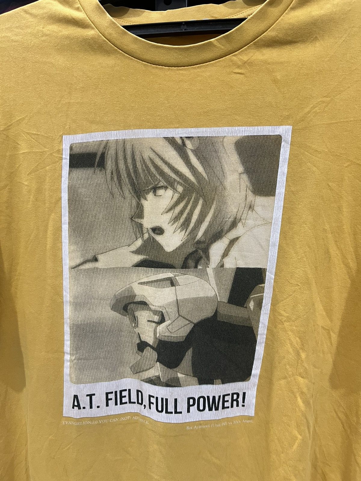 Anime × Japanese Brand × Vintage 🔥grailsale🔥 A.T. Field, Full Power Evangelion 2.0 Anime Size US M / EU 48-50 / 2 - 2 Thumbnail