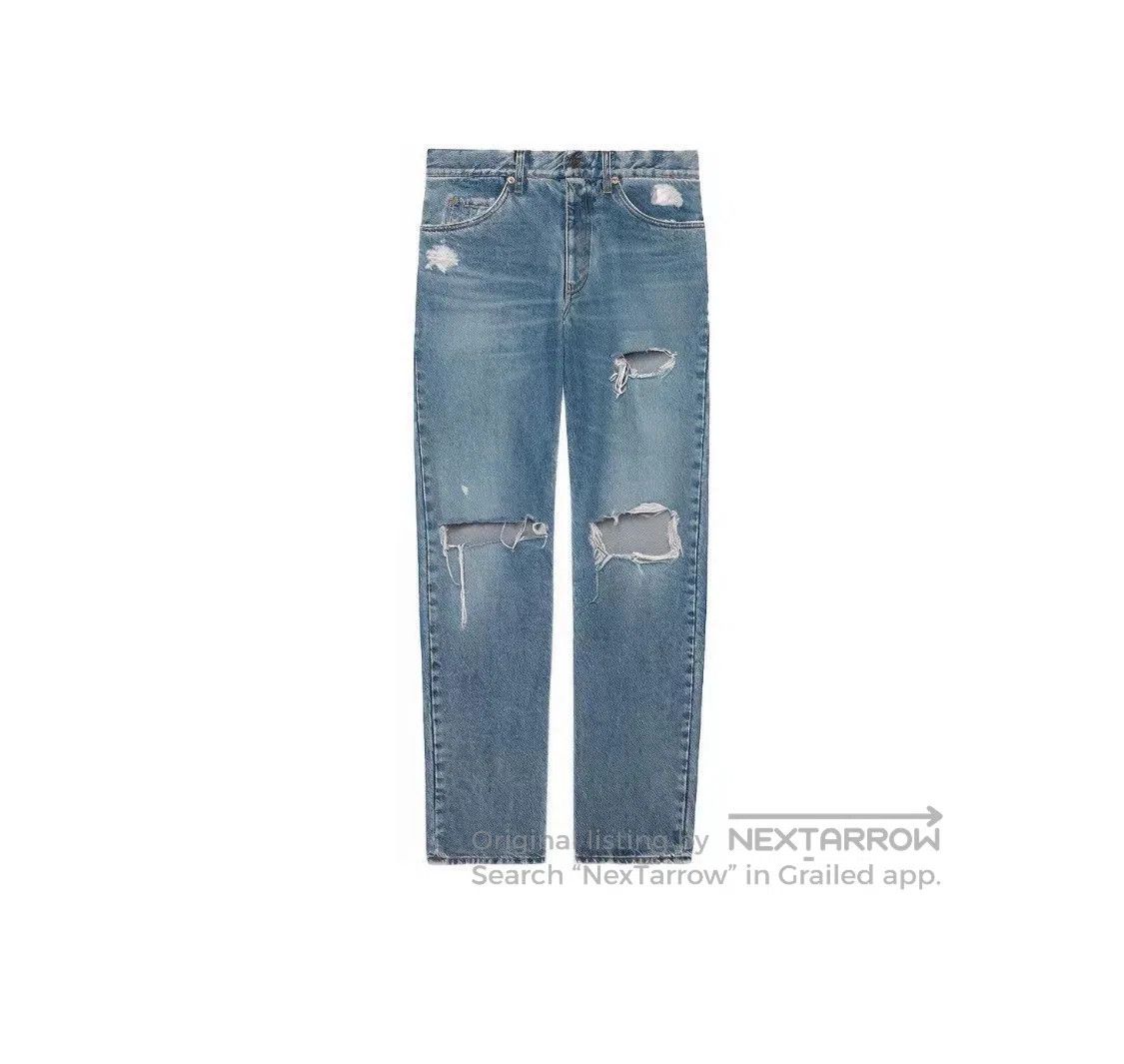 Gucci Gucci Distressed Loose Fit Jeans. Size US 33 - 9 Thumbnail