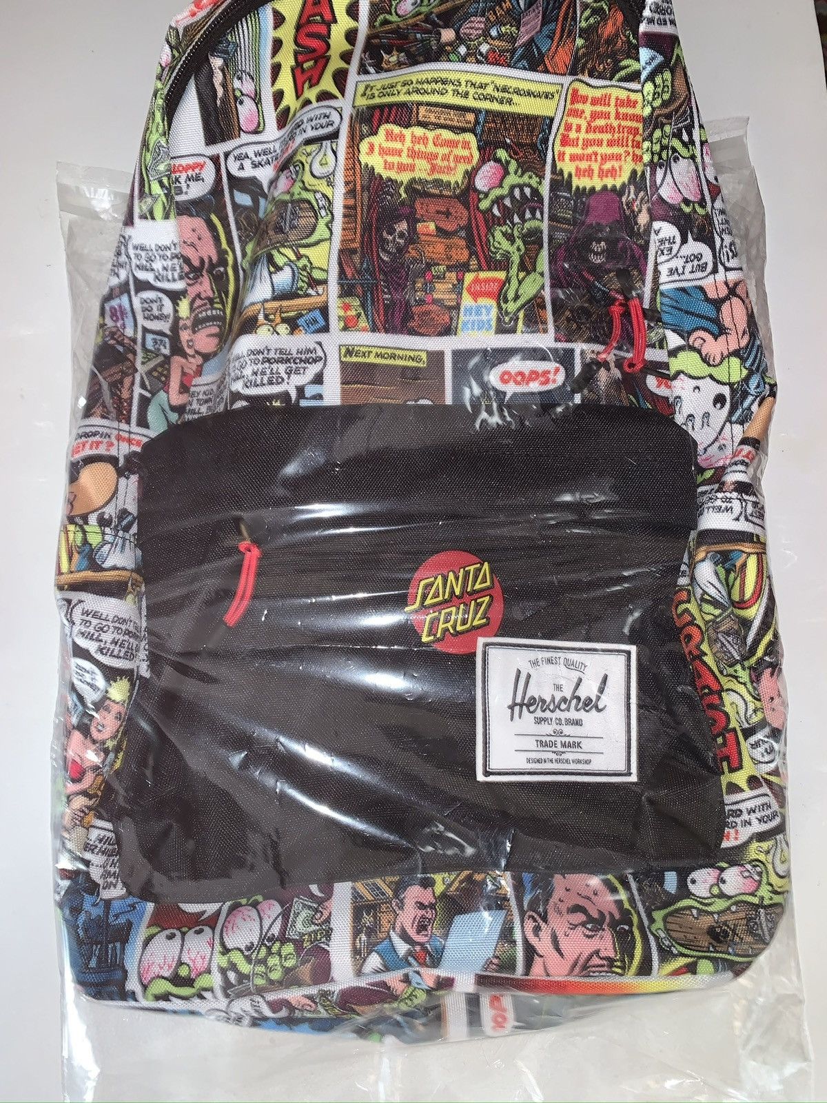 Herschel Supply Co. HERSCHEL X Santa Cruz Porkchop Hill Comic Book 15" Backpack Size ONE SIZE - 8 Thumbnail
