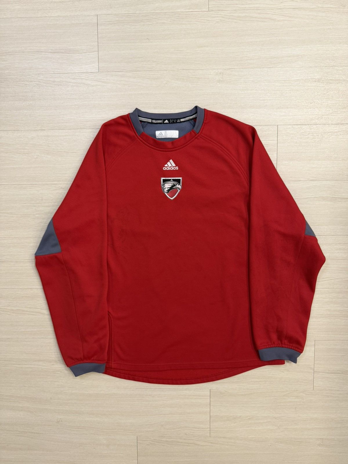 Adidas Adidas Vintage Center Logo Sweat Top Size US L / EU 52-54 / 3 - 1 Thumbnail