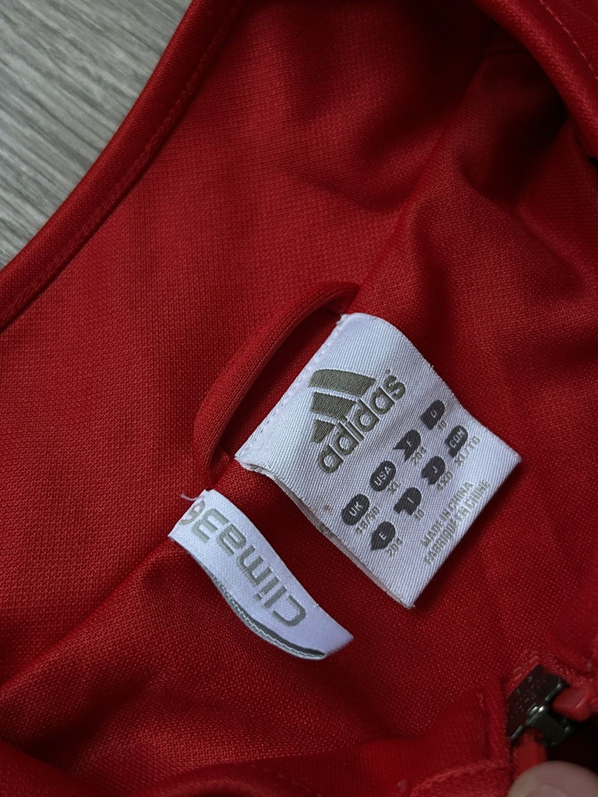 Adidas × Vintage Zip Hoodie Adidas x FC Bayern 🔘 Soccer Hoodie 🔘 Streetwear 🔘 Size US XL / EU 56 / 4 - 4 Thumbnail